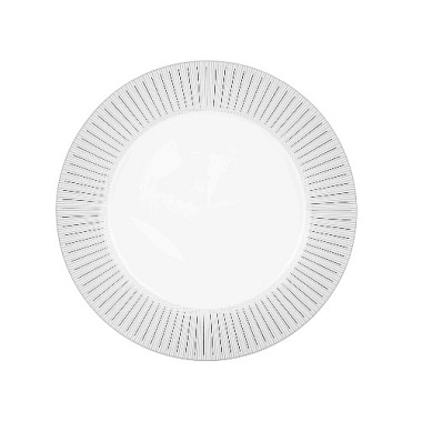 Тарелка закусочная фарфоровая Elegant, д. 26,6 см