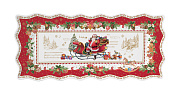 Блюдо сервировочное фарфоровое CHRISTMAS MEMORIES, размер: 40x18 см в подарочной упаковке  магазин «Аура Дома»