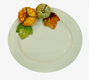 Блюдо овальное керамическое "Тыквы", размер: 42x33 см  магазин «Аура Дома»