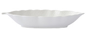 Салатник фарфоровый LEAVES WHITE, размер: 26х11,5 см в подарочной упаковке