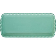 Блюдо сервировочное фарфоровое TIFFANY AQUAMARINE, размер: 36x16 см  магазин «Аура Дома»