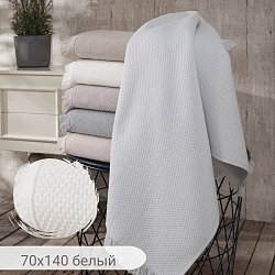 Полотенце махровое BERNINI, состав: 100% хлопок, размер: 70х140 см, цвет: белый