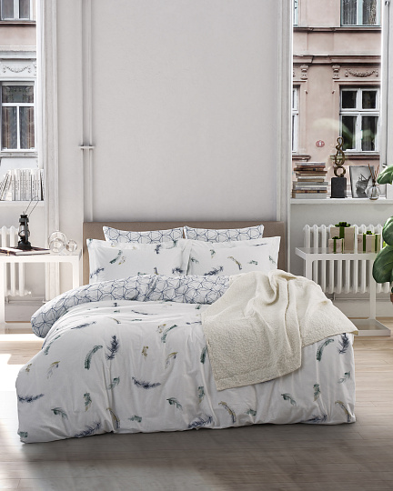 Комплект постельного белья PARADISE, состав: 100% хлопок, размер: евро