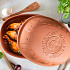 Емкость для запекания с крышкой Roaster Maxi размер 34,0 x 19,0 x 45,0 cm цвет терракот примерно на 8 человек