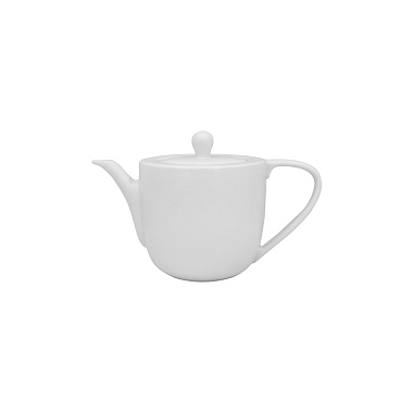 Чайник заварочный фарфоровый COUPE WHITE, объем 1000 мл