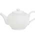 Чайник заварочный фарфоровый SHANGAI WHITE TEARS, объем 1330 мл
