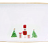 Блюдо сервировочное фарфоровое LET IT SNOW, размер: 34x15 см в подарочной упаковке