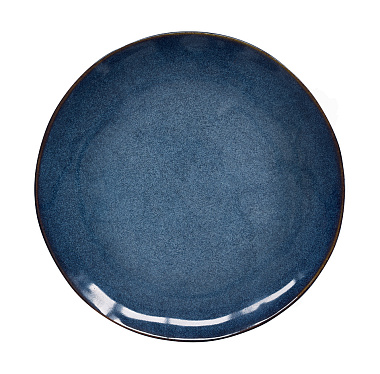 Тарелка десертная керамическая GENESIS BLUE, д. 20 см