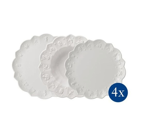 Обеденный сервиз на 12 персон, коллекция Toy's Delight Royal Classic