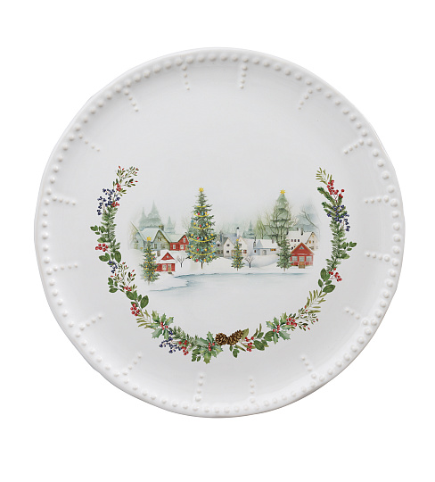 Блюдо сервировочное керамическое CITTA' DELLE FESTE, д. 32 см