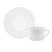 Блюдце фарфоровое EMPIRE SILK, д. 16 см  магазин «Аура Дома»