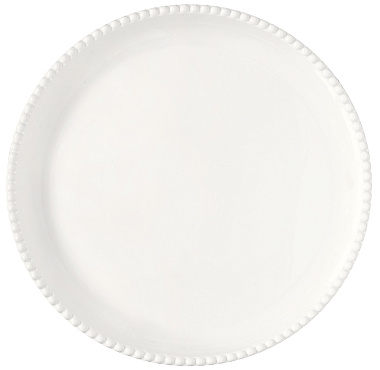 Блюдо сервировочное фарфоровое TIFFANY WHITE, д. 32 см
