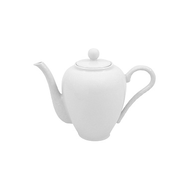 Кофейник, 1,44 л, фарфор, серия  STRAVAGANZA WHITE